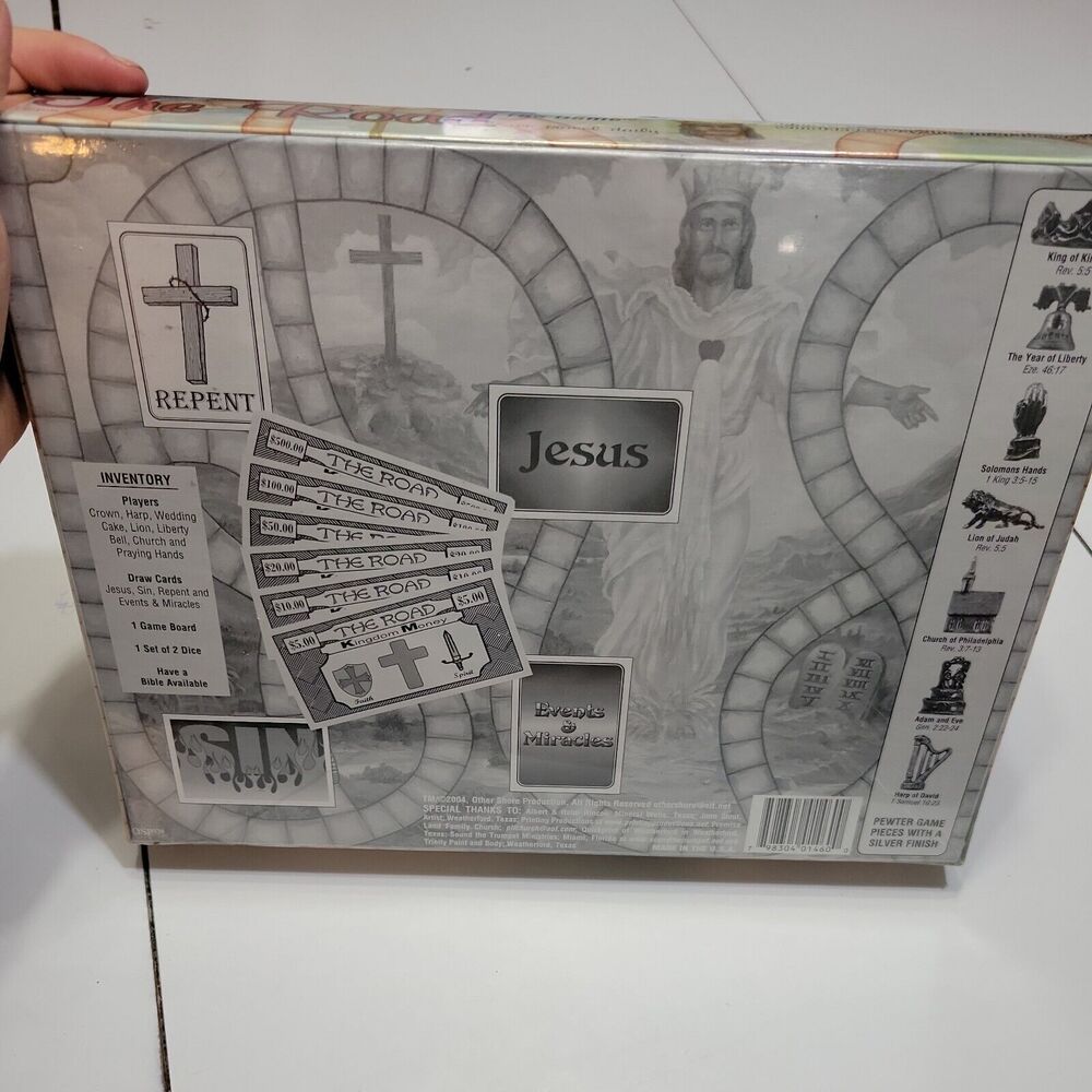 Christian Board Game The Road Travel Daily Present Gift Joshua 24:15 Jesus New - Picture 7 of 11